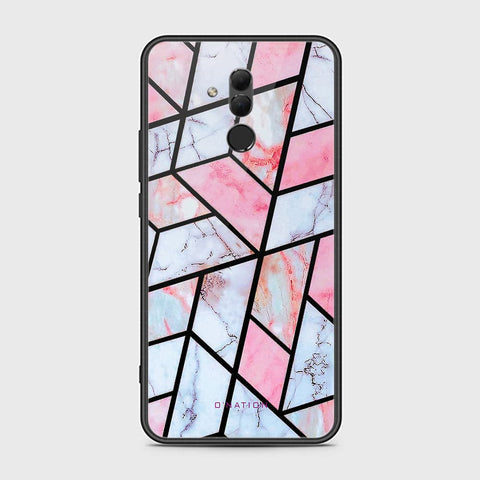 Huawei Mate 20 Lite Cover - O'Nation Shades of Marble Series - HQ Ultra Shine Premium Infinity Glass Soft Silicon Borders Case