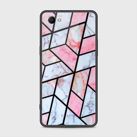 Oppo A3 Cover - O'Nation Shades of Marble Series - HQ Ultra Shine Premium Infinity Glass Soft Silicon Borders Case