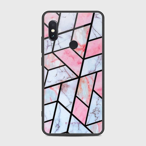 Xiaomi Redmi Note 5 Pro Cover - O'Nation Shades of Marble Series - HQ Ultra Shine Premium Infinity Glass Soft Silicon Borders Case