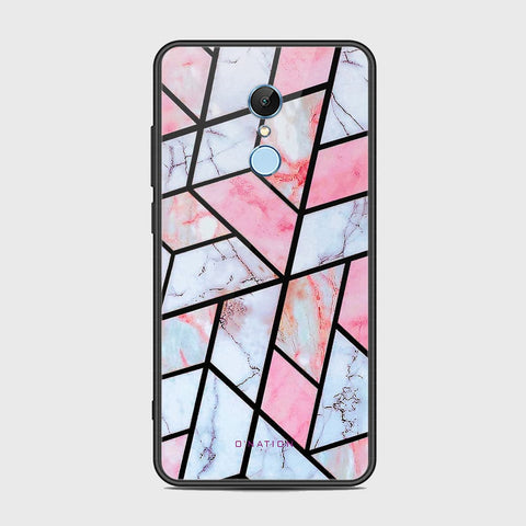 Xiaomi Redmi 5 Cover - O'Nation Shades of Marble Series - HQ Ultra Shine Premium Infinity Glass Soft Silicon Borders Case