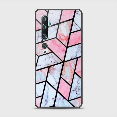 Xiaomi Mi CC9 Pro Cover - O'Nation Shades of Marble Series - HQ Ultra Shine Premium Infinity Glass Soft Silicon Borders Case