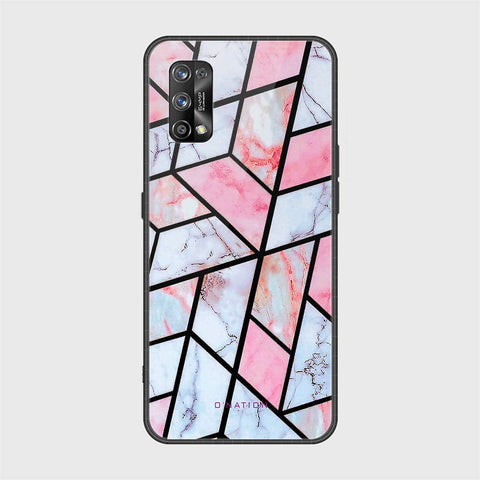 Realme 7 Pro Cover - O'Nation Shades of Marble Series - HQ Ultra Shine Premium Infinity Glass Soft Silicon Borders Case