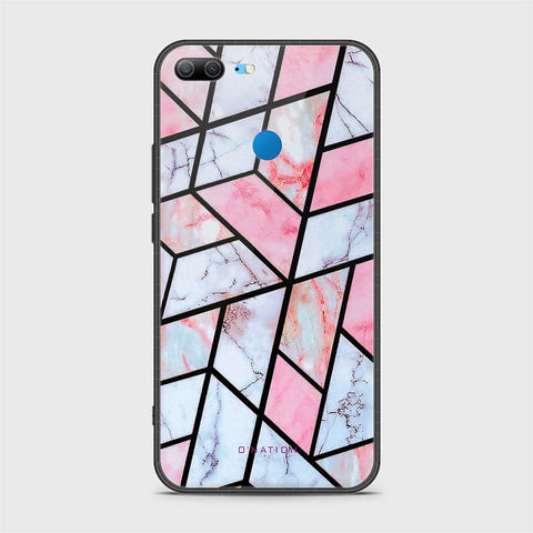 Huawei Honor 9 Lite Cover - O'Nation Shades of Marble Series - HQ Ultra Shine Premium Infinity Glass Soft Silicon Borders Case