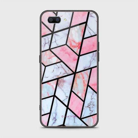 Realme C1 Cover - O'Nation Shades of Marble Series - HQ Ultra Shine Premium Infinity Glass Soft Silicon Borders Case