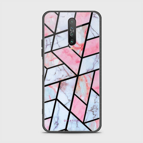 Xiaomi Redmi K30 Cover - O'Nation Shades of Marble Series - HQ Ultra Shine Premium Infinity Glass Soft Silicon Borders Case