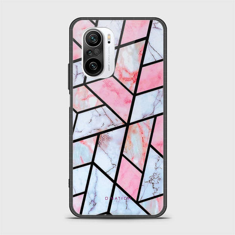 Xiaomi Poco F3 Cover - O'Nation Shades of Marble Series - HQ Ultra Shine Premium Infinity Glass Soft Silicon Borders Case