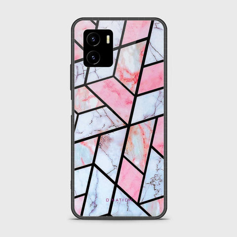 Vivo Y15c Cover - O'Nation Shades of Marble Series - HQ Ultra Shine Premium Infinity Glass Soft Silicon Borders Case