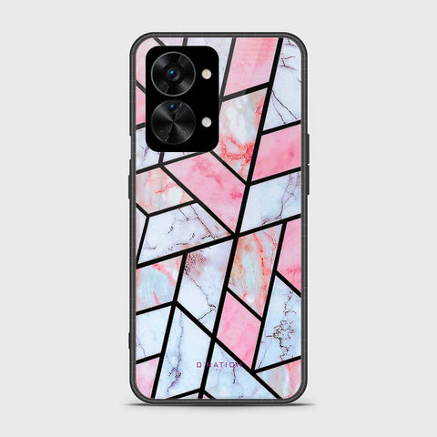 OnePlus Nord 2T Cover - O'Nation Shades of Marble Series - HQ Ultra Shine Premium Infinity Glass Soft Silicon Borders Case