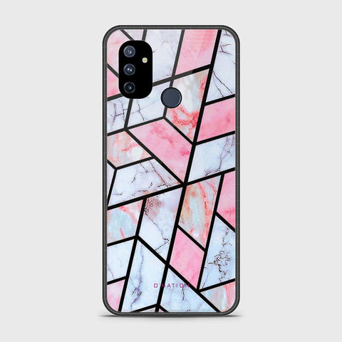 OnePlus Nord N100 Cover - O'Nation Shades of Marble Series - HQ Ultra Shine Premium Infinity Glass Soft Silicon Borders Case