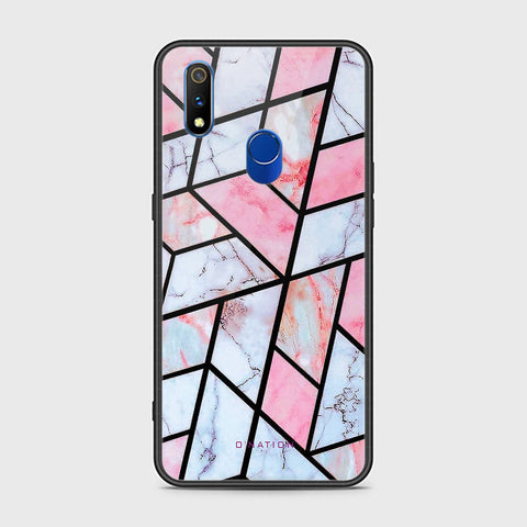 Realme 3 Pro Cover - O'Nation Shades of Marble Series - HQ Ultra Shine Premium Infinity Glass Soft Silicon Borders Case