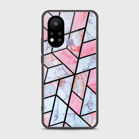 Infinix Hot 11s Cover - O'Nation Shades of Marble Series - HQ Ultra Shine Premium Infinity Glass Soft Silicon Borders Case