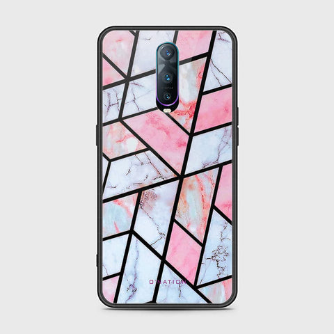 OPPO R17 Pro Cover - O'Nation Shades of Marble Series - HQ Ultra Shine Premium Infinity Glass Soft Silicon Borders Case