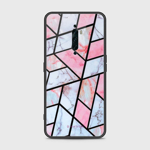 Oppo Reno 2Z Cover - O'Nation Shades of Marble Series - HQ Ultra Shine Premium Infinity Glass Soft Silicon Borders Case