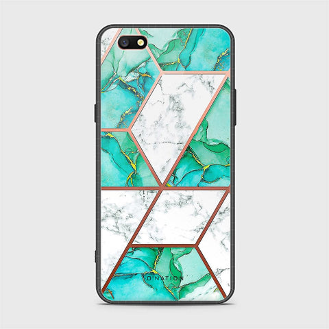 Oppo A77 Cover - O'Nation Shades of Marble Series - HQ Ultra Shine Premium Infinity Glass Soft Silicon Borders Case