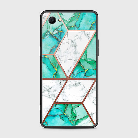 Oppo A3 Cover - O'Nation Shades of Marble Series - HQ Ultra Shine Premium Infinity Glass Soft Silicon Borders Case