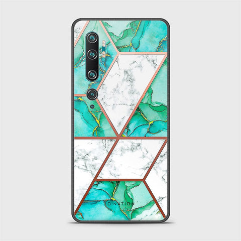 Xiaomi Mi CC9 Pro Cover - O'Nation Shades of Marble Series - HQ Ultra Shine Premium Infinity Glass Soft Silicon Borders Case