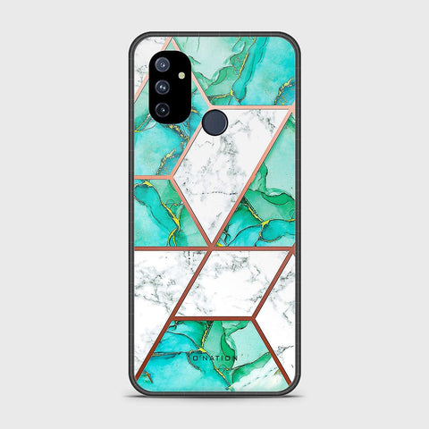 OnePlus Nord N100 Cover - O'Nation Shades of Marble Series - HQ Ultra Shine Premium Infinity Glass Soft Silicon Borders Case