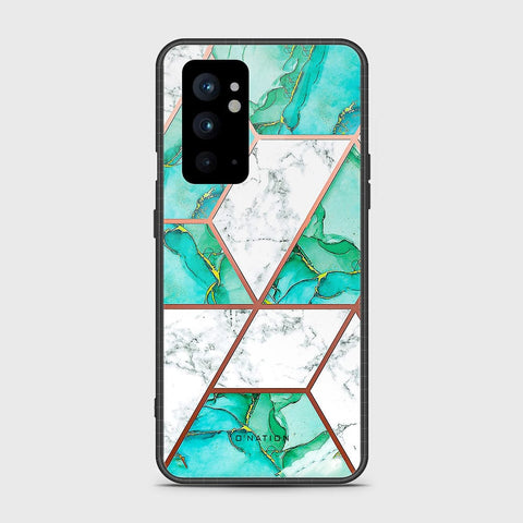OnePlus 9RT 5G Cover - O'Nation Shades of Marble Series - HQ Ultra Shine Premium Infinity Glass Soft Silicon Borders Case