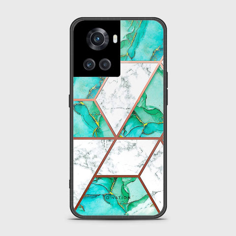 OnePlus 10R Cover - O'Nation Shades of Marble Series - HQ Ultra Shine Premium Infinity Glass Soft Silicon Borders Case