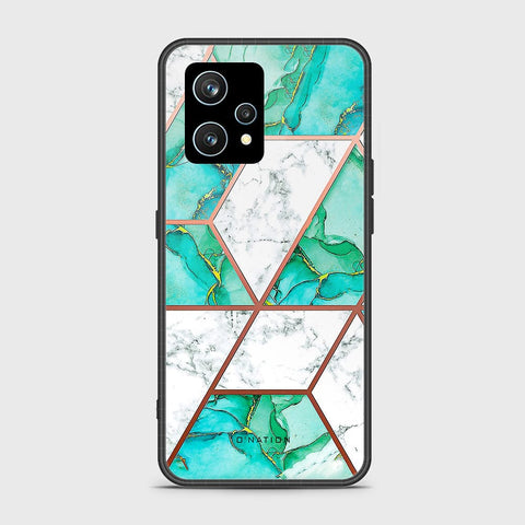 Realme 9 Pro Plus Cover - O'Nation Shades of Marble Series - HQ Ultra Shine Premium Infinity Glass Soft Silicon Borders Case