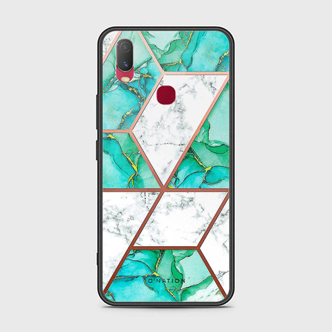 Vivo Y11 2019 Cover - O'Nation Shades of Marble Series - HQ Ultra Shine Premium Infinity Glass Soft Silicon Borders Case