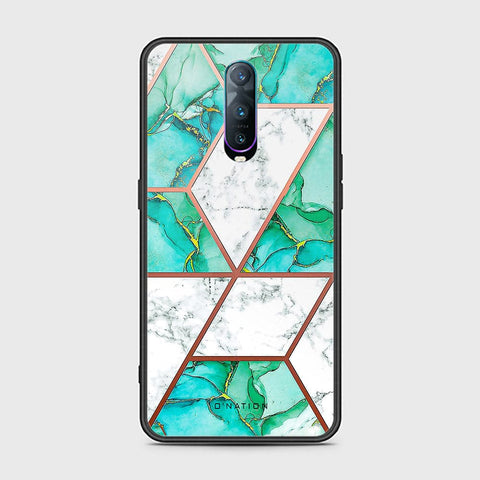 OPPO R17 Pro Cover - O'Nation Shades of Marble Series - HQ Ultra Shine Premium Infinity Glass Soft Silicon Borders Case