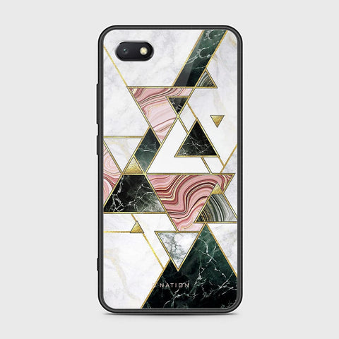 Huawei Y5 Prime 2018 Cover - O'Nation Shades of Marble Series - HQ Ultra Shine Premium Infinity Glass Soft Silicon Borders Case