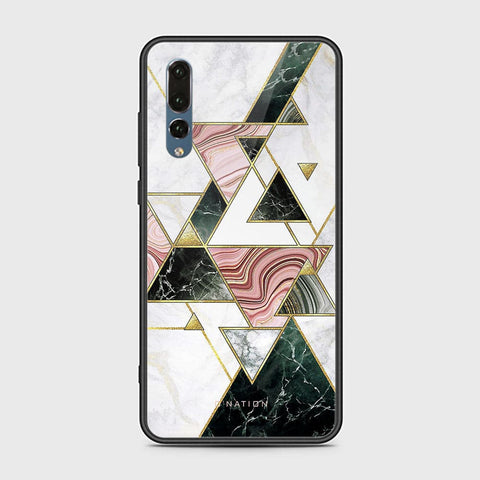 Huawei P20 Pro Cover - O'Nation Shades of Marble Series - HQ Ultra Shine Premium Infinity Glass Soft Silicon Borders Case