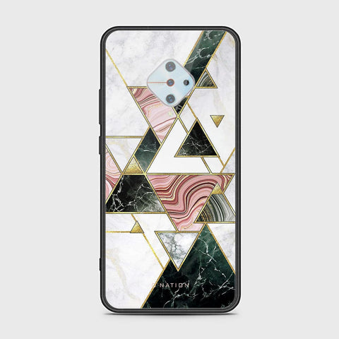 Vivo S1 Pro Cover - O'Nation Shades of Marble Series - HQ Ultra Shine Premium Infinity Glass Soft Silicon Borders Case