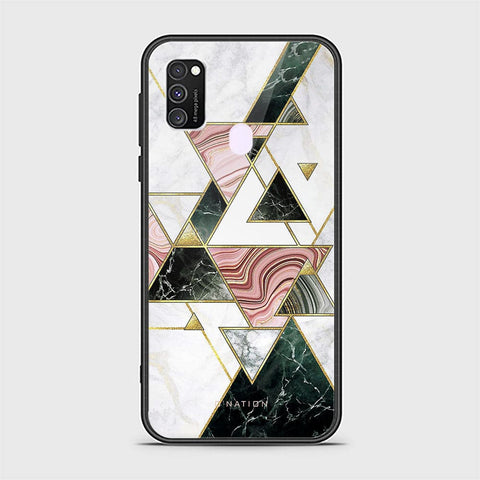 Samsung Galaxy M30s Cover - O'Nation Shades of Marble Series - HQ Ultra Shine Premium Infinity Glass Soft Silicon Borders Case