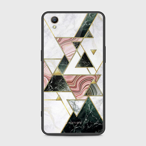 Oppo A37 Cover - O'Nation Shades of Marble Series - HQ Ultra Shine Premium Infinity Glass Soft Silicon Borders Case