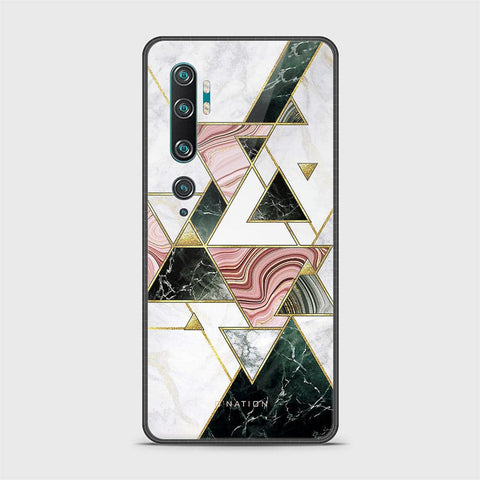 Xiaomi Mi CC9 Pro Cover - O'Nation Shades of Marble Series - HQ Ultra Shine Premium Infinity Glass Soft Silicon Borders Case