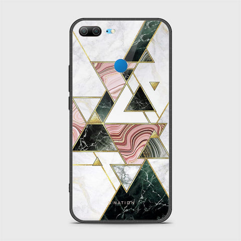 Huawei Honor 9 Lite Cover - O'Nation Shades of Marble Series - HQ Ultra Shine Premium Infinity Glass Soft Silicon Borders Case