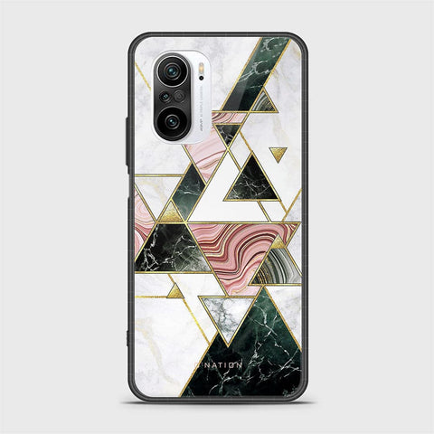 Xiaomi Poco F3 Cover - O'Nation Shades of Marble Series - HQ Ultra Shine Premium Infinity Glass Soft Silicon Borders Case