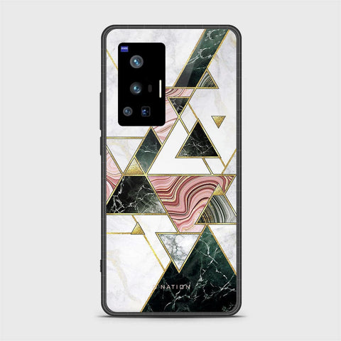 Vivo X70 Pro Cover - O'Nation Shades of Marble Series - HQ Ultra Shine Premium Infinity Glass Soft Silicon Borders Case