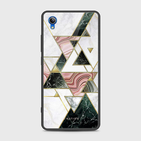 Vivo Y91C Cover - O'Nation Shades of Marble Series - HQ Ultra Shine Premium Infinity Glass Soft Silicon Borders Case