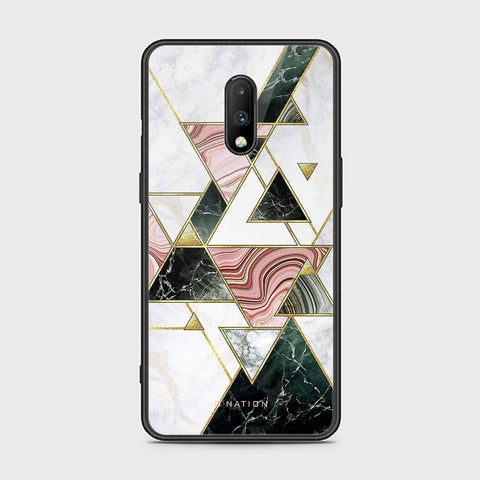 OnePlus 6T Cover - O'Nation Shades of Marble Series - HQ Ultra Shine Premium Infinity Glass Soft Silicon Borders Case