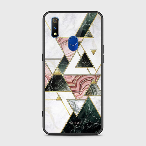 Realme 3 Pro Cover - O'Nation Shades of Marble Series - HQ Ultra Shine Premium Infinity Glass Soft Silicon Borders Case