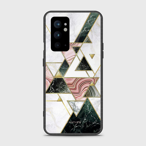OnePlus 9RT 5G Cover - O'Nation Shades of Marble Series - HQ Ultra Shine Premium Infinity Glass Soft Silicon Borders Case