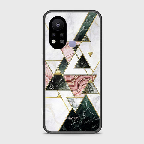 Infinix Hot 11s Cover - O'Nation Shades of Marble Series - HQ Ultra Shine Premium Infinity Glass Soft Silicon Borders Case