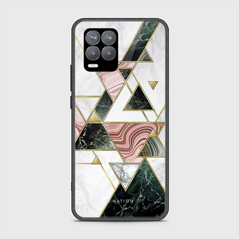 Realme 8 Pro Cover - O'Nation Shades of Marble Series - HQ Ultra Shine Premium Infinity Glass Soft Silicon Borders Case