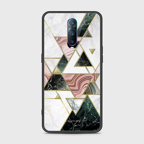 OPPO R17 Pro Cover - O'Nation Shades of Marble Series - HQ Ultra Shine Premium Infinity Glass Soft Silicon Borders Case