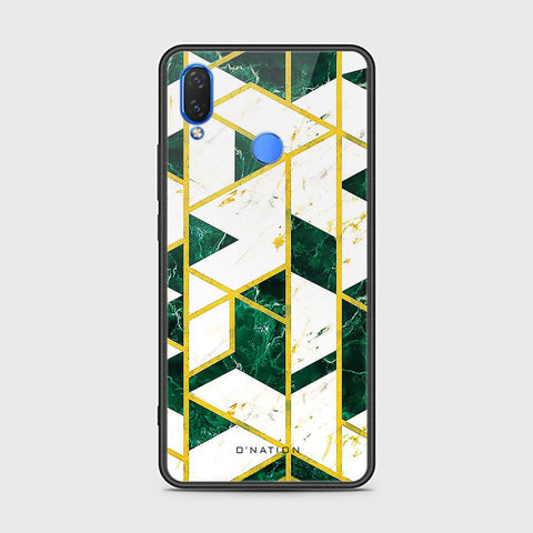 Huawei Y9 2019 Cover - O'Nation Shades of Marble Series - HQ Ultra Shine Premium Infinity Glass Soft Silicon Borders Case