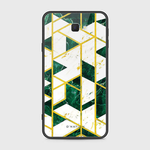 Samsung Galaxy J7 Prime Cover - O'Nation Shades of Marble Series - HQ Ultra Shine Premium Infinity Glass Soft Silicon Borders Case