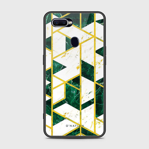 Oppo F9 / F9 Pro Cover - O'Nation Shades of Marble Series - HQ Ultra Shine Premium Infinity Glass Soft Silicon Borders Case