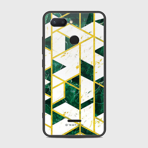 Xiaomi Redmi 6 Cover - O'Nation Shades of Marble Series - HQ Ultra Shine Premium Infinity Glass Soft Silicon Borders Case