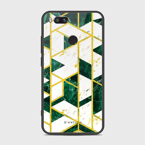 Xiaomi Mi A1 Cover - O'Nation Shades of Marble Series - HQ Ultra Shine Premium Infinity Glass Soft Silicon Borders Case
