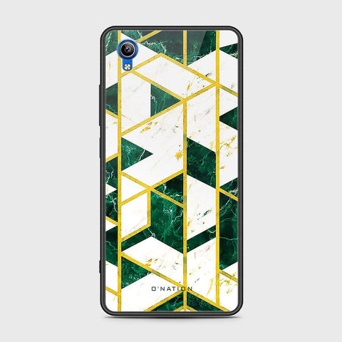 Vivo Y91C Cover - O'Nation Shades of Marble Series - HQ Ultra Shine Premium Infinity Glass Soft Silicon Borders Case