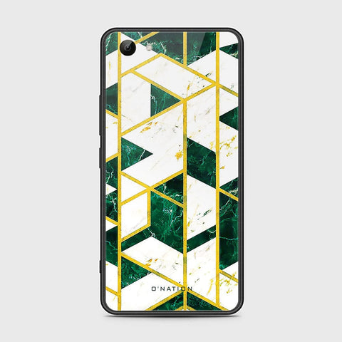 Vivo Y81 Cover - O'Nation Shades of Marble Series - HQ Ultra Shine Premium Infinity Glass Soft Silicon Borders Case