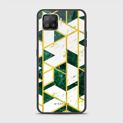 Oppo F17 Pro Cover - O'Nation Shades of Marble Series - HQ Ultra Shine Premium Infinity Glass Soft Silicon Borders Case